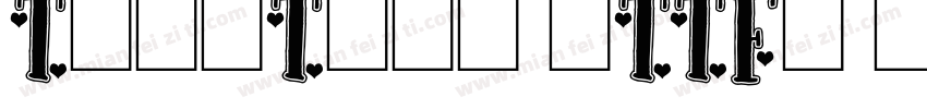 TrueType (TTF) 字体字体转换